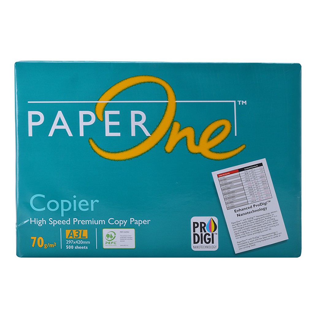 Giấy A3 Paper One 70gsm Giấy in