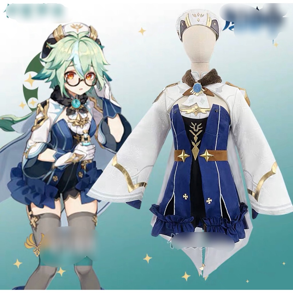 Mua Set cosplay Sucrose Genshin Impact giá rẻ nhất TecKi.Vn