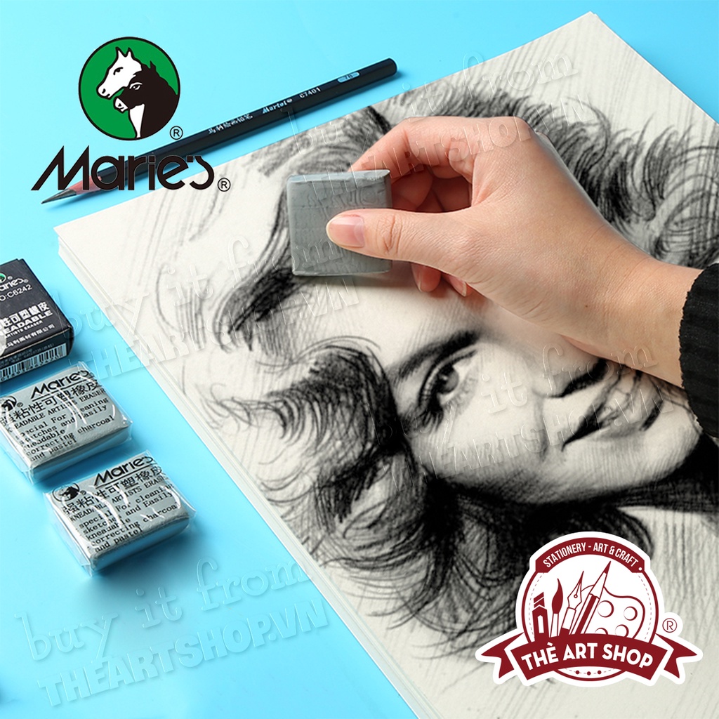 Mua Gôm tẩy đất sét Marie's giá rẻ nhất TecKi.Vn