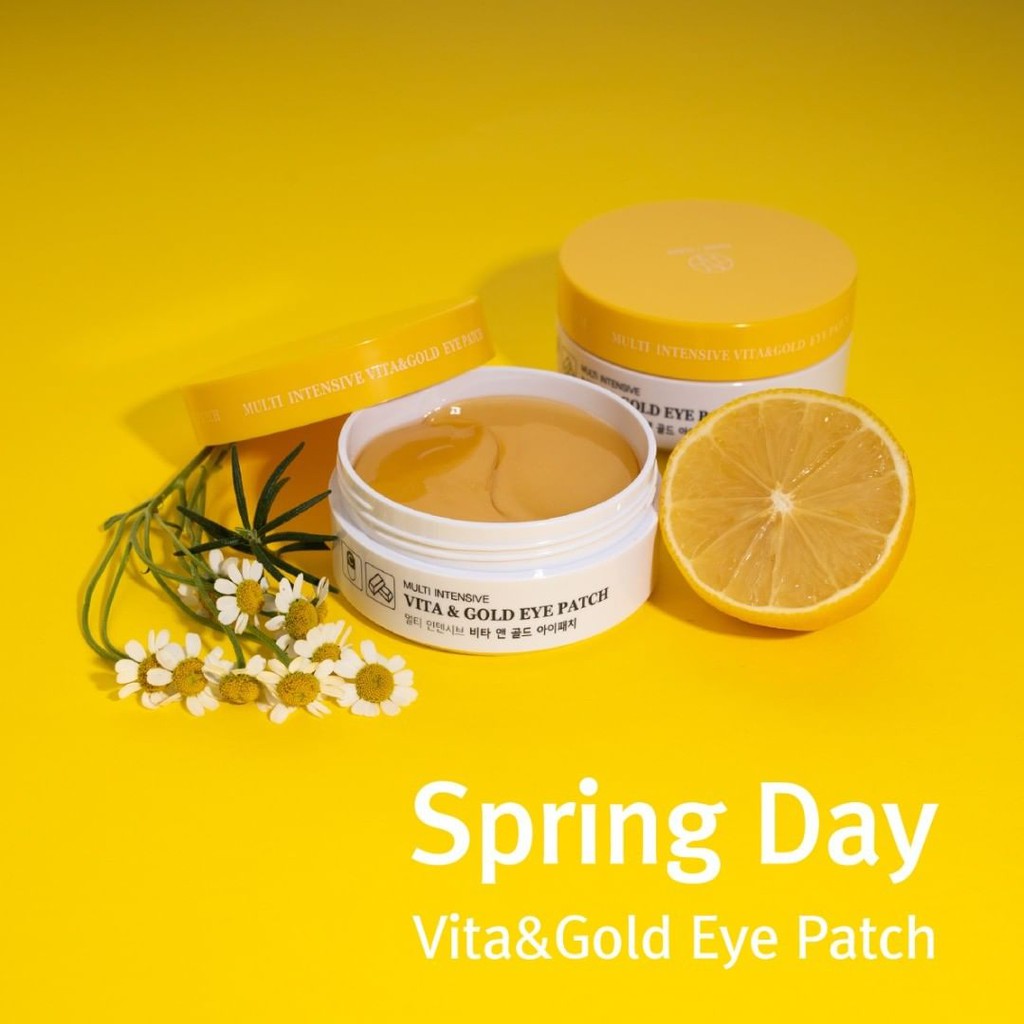 Mặt Nạ Vùng mắt và khóe miệng tinh chất Vitamine và Vàng ròng/ Hani x