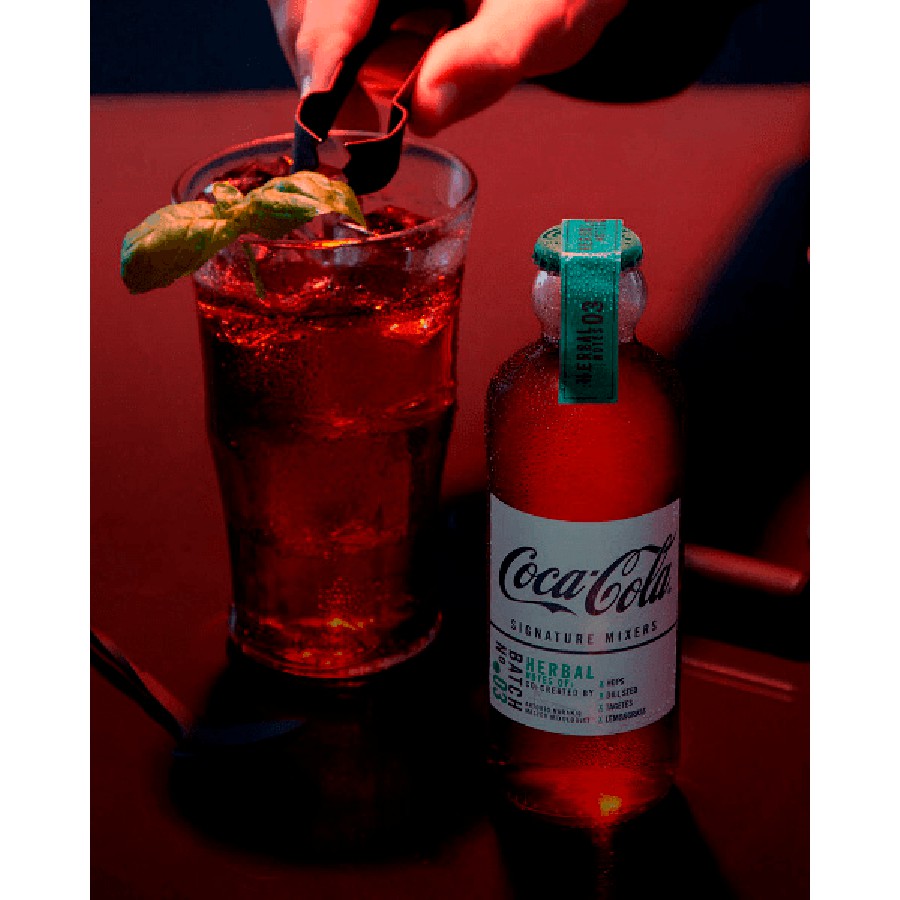 Coca Cola Sig Mixers HERBAL 200ml Coca Cola Sig Mixers Vị Thảo Mộc 200ml HolCim Kênh Xây