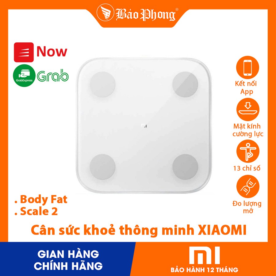 Cân điện tử thông minh XIAOMI Mi Body Fat / Digital Weight Scale 2 Kiểm