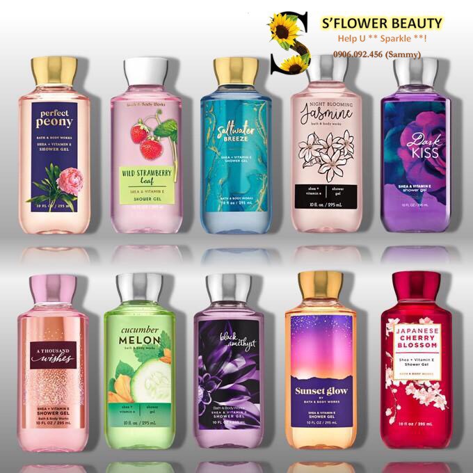 [Auth Nhiều Mùi] Sữa Tắm Dưỡng Mịn Da Lưu Hương Bath & Body Works