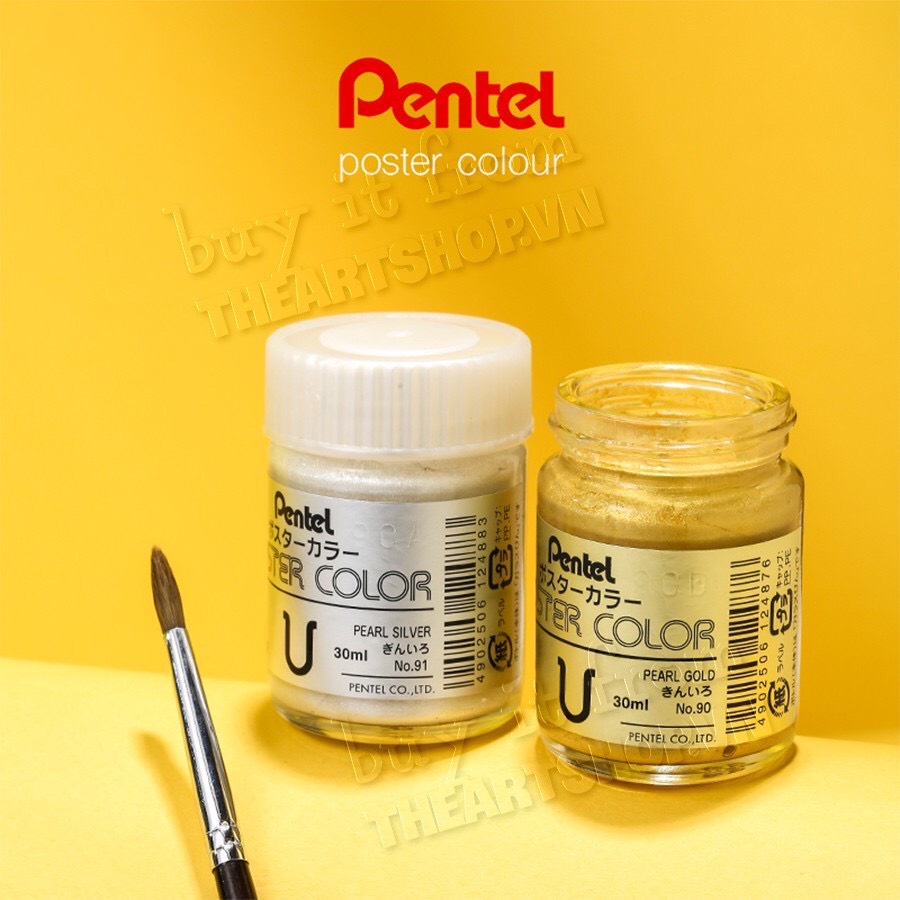 Màu bột PENTEL Poster Color 30ml Shopee Việt Nam