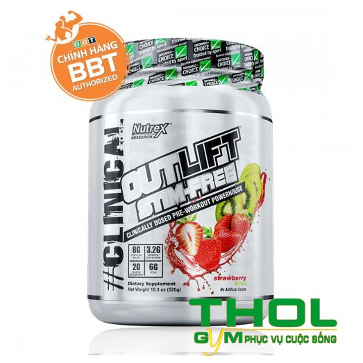 Outlift Stim-Free - Preworkout Tăng Sức Mạnh Không Chất Kích Thích | Shopee  Việt Nam