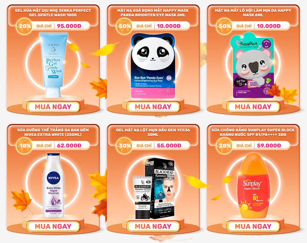 Guardian HCM Official Store, Cửa hàng trực tuyến Shopee