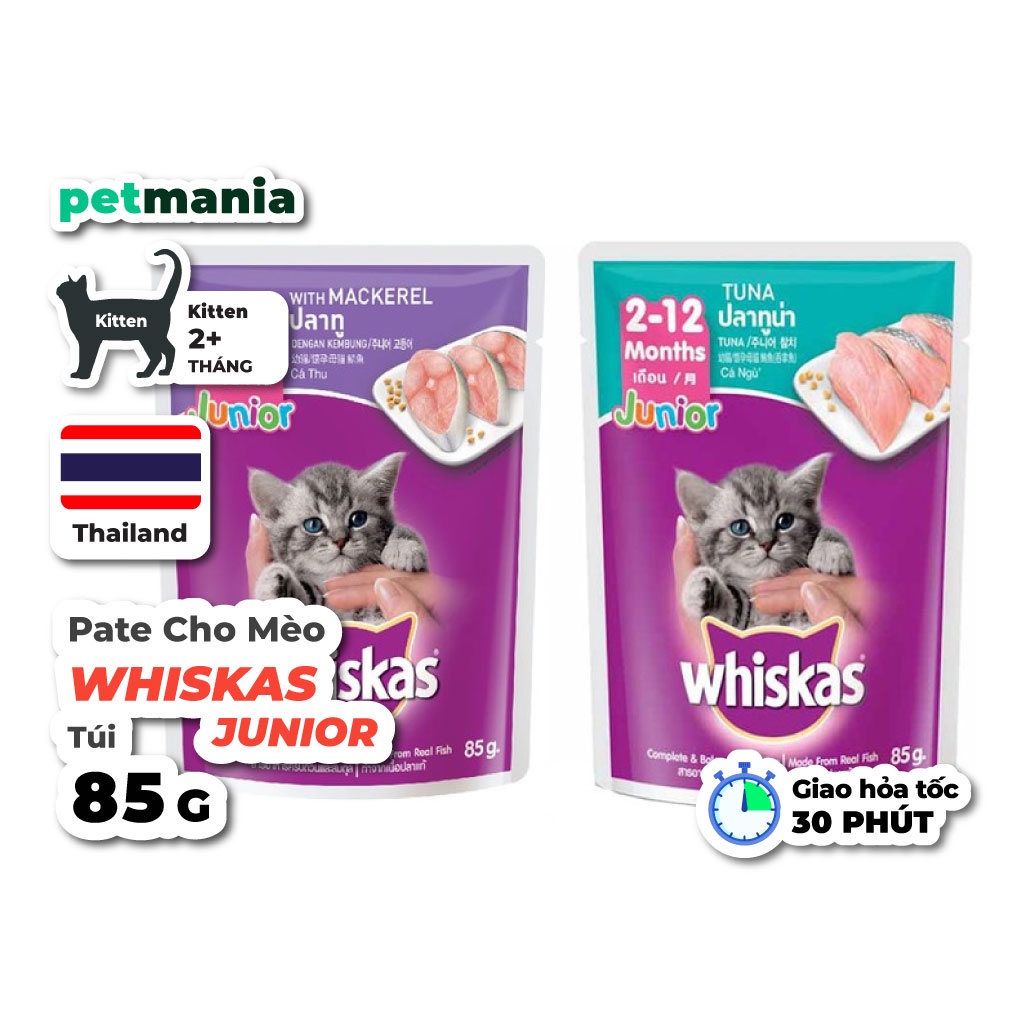 Pate Whiskas Junior 85g Shopee Việt Nam