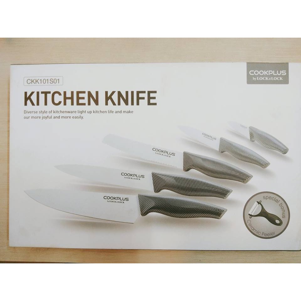 Bộ dao nhà bếp Lock & Lock Kitchen Knife Shopee Việt Nam