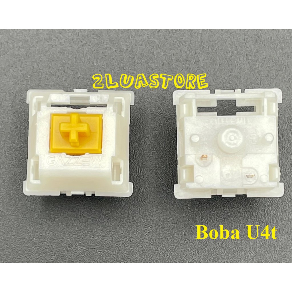 Switch Gazzew Boba U4T Thocky cho bàn phím cơ Tactile