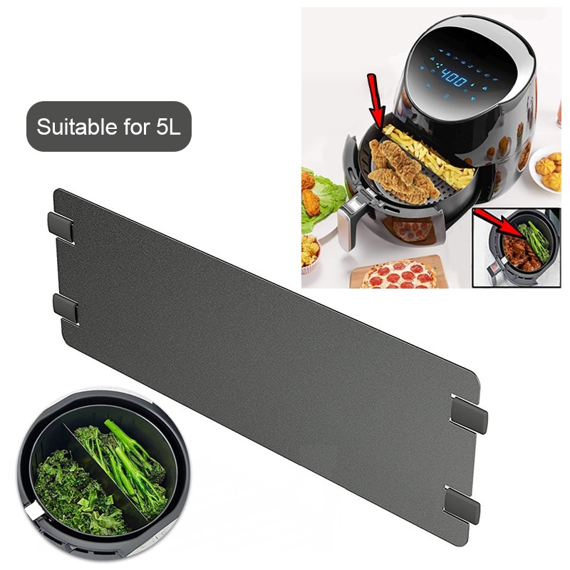 Air Fryer Cooking Divider Airfryer Basket Separator for 5L Air Fryer