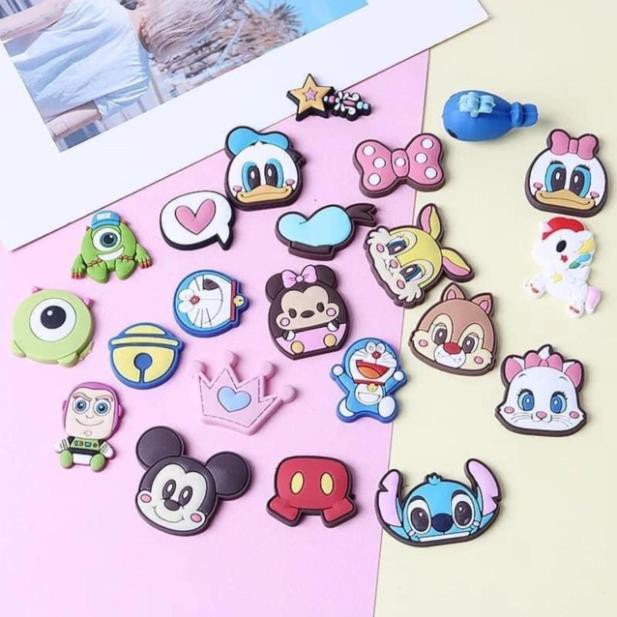 Nút gắn dép Crocs 2D siêu rẻ Jibbitz Charm