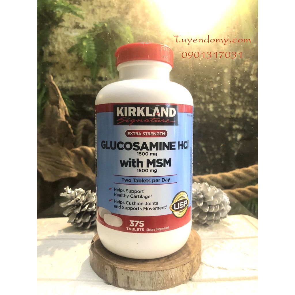 Viên uống bổ khớp Glucosamin HCL 1500mg With MSM 1500mg glucosamine
