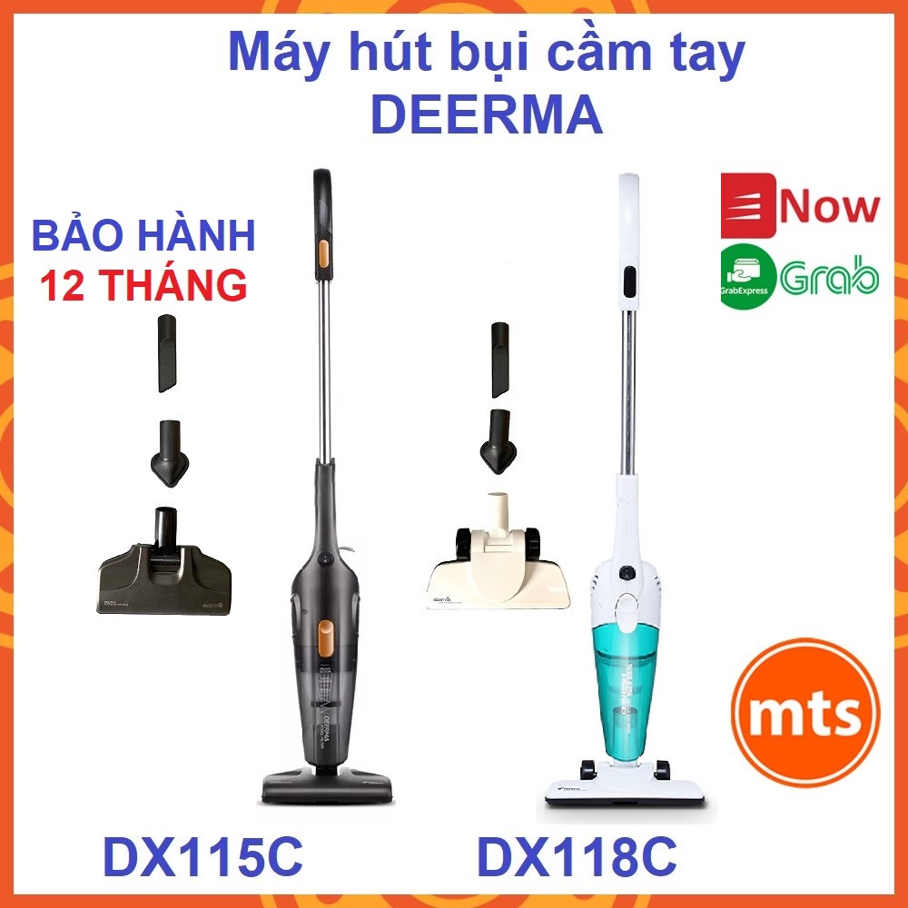Máy Hút Bụi Cầm Tay Deerma Seka 22000PA DX118C DX115C Bảo Hành Chính