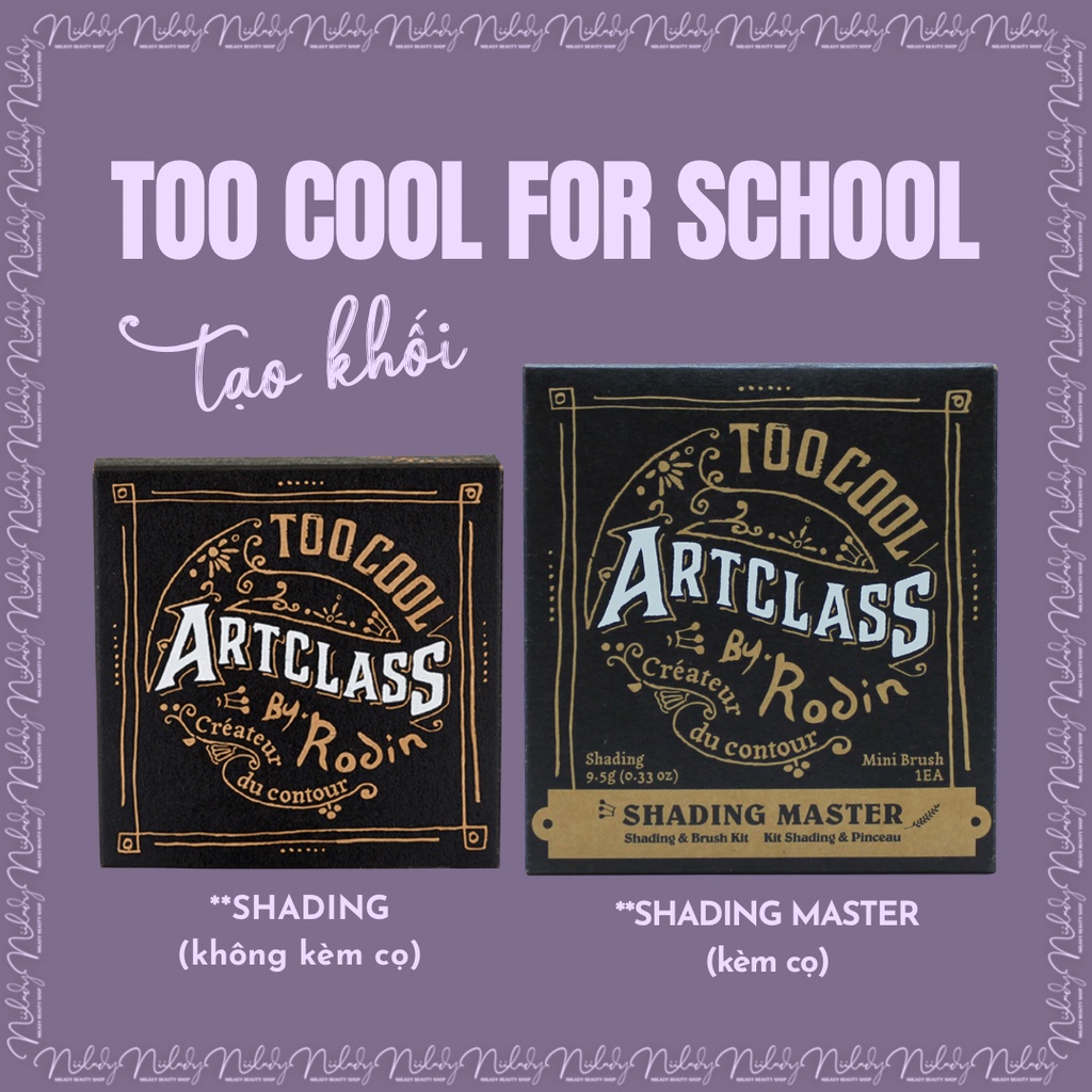 Tạo khối ArtClass by Rodin Shading Too Cool For School/ Shading Master