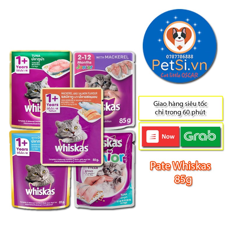 Whiskas Junior Pate dành cho mèo con gói 85g Shopee Việt Nam