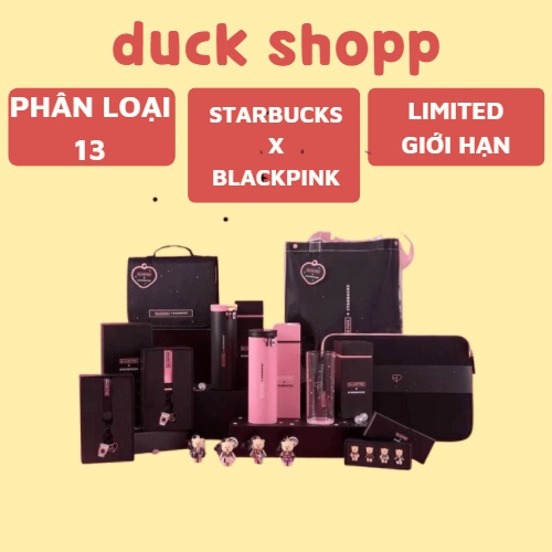 bộ sưu tập Starbuck x Blackpink phiên bản giới hạn dành cho các Blink