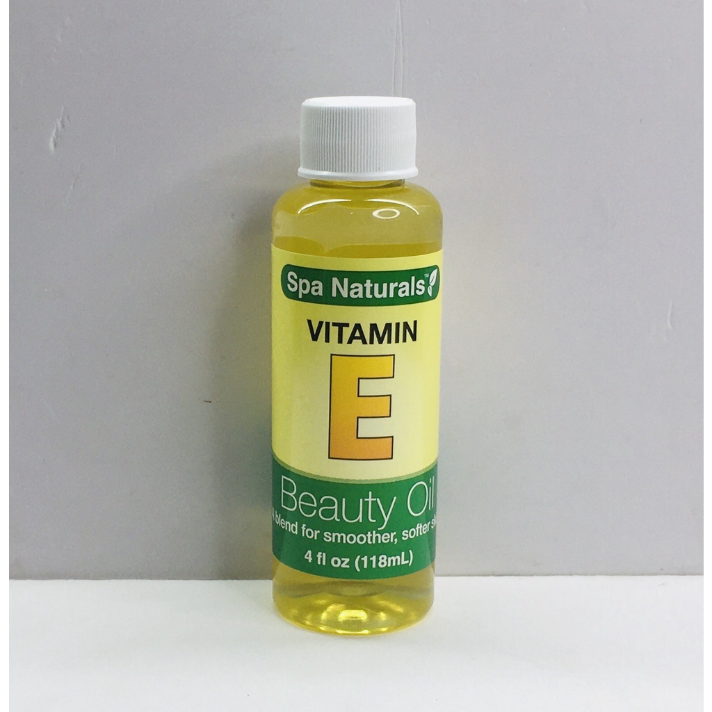 Spa Naturals Vitamin E Beauty Oil 1500IU for face and skin 118ml Made