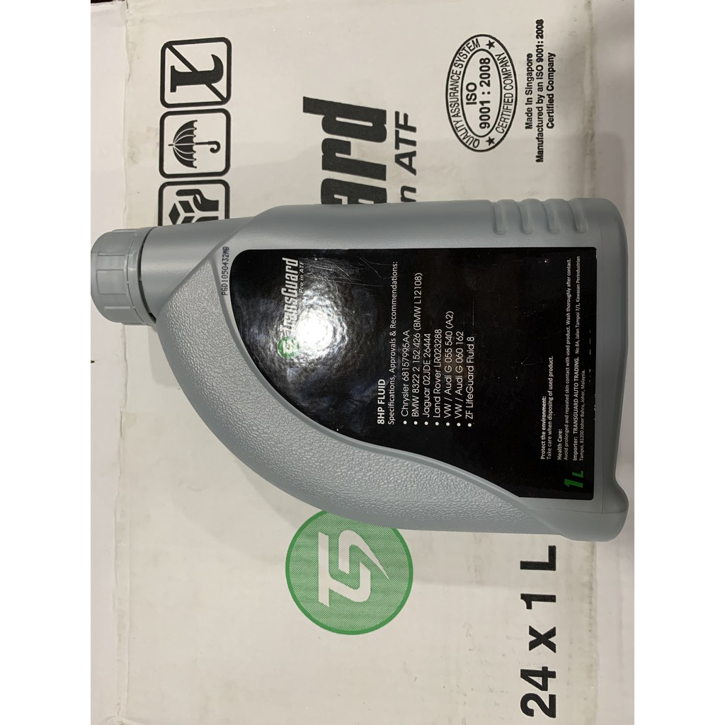 Dầu nhớt hộp số Transguard 8HP FLUID cho VW / Audi ZF 8HP , ZF 9HP (Audi Q5 ,Q7 , A6 , A8..)