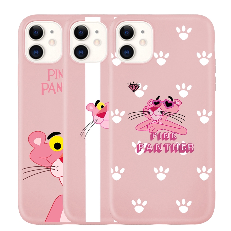 Cute Korea Pink Panther Case IPhone 11 11Pro 11ProMax 6 6s 7 8 6Plus