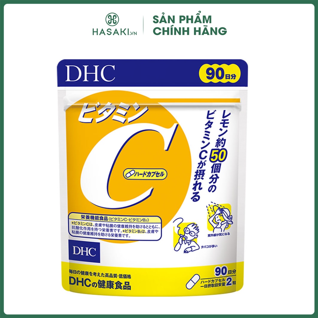 Viên Uống DHC Bổ Sung Vitamin C 30 Ngày 60 Viên Vitamin C Hard Capsules