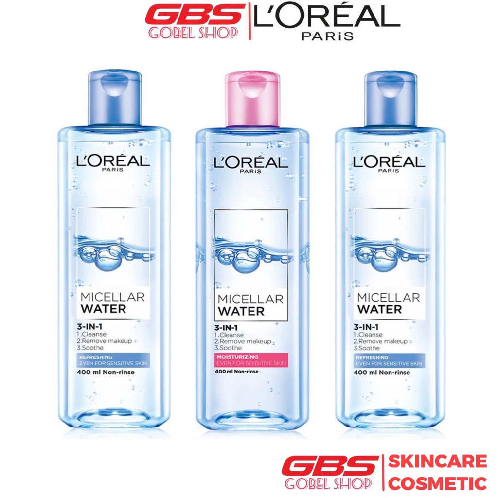 Nước tẩy trang Loreal L'Oreal Paris 3in1 Micellar Water Tẩy trang
