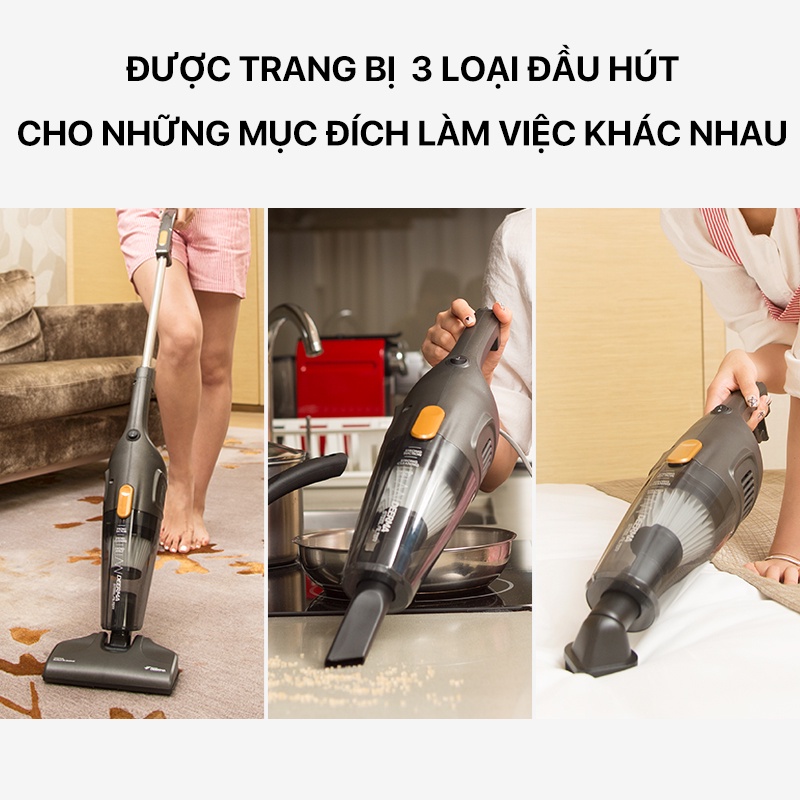Máy hút bụi Xiaomi Deerma DX115C DX118C Máy hút bụi cầm tay gia đình 2