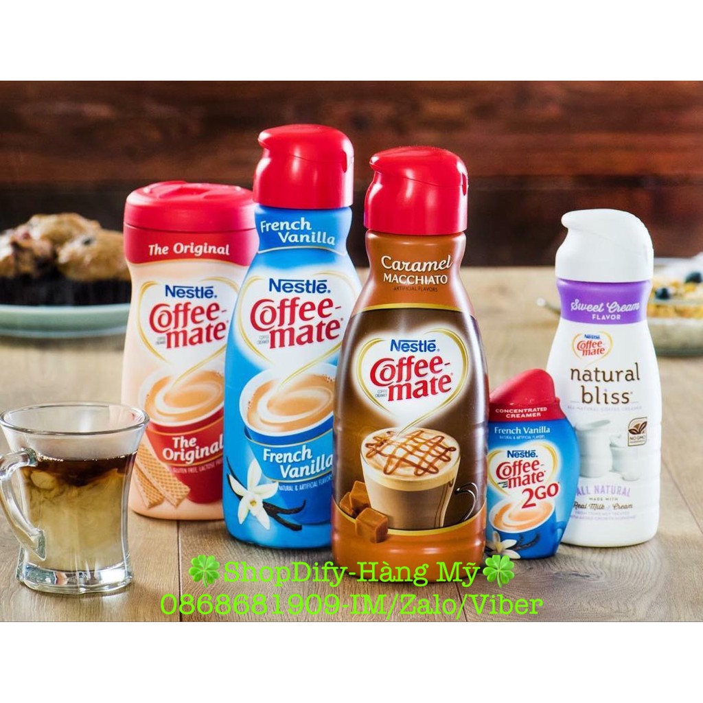 Nước/ Bột Kem Sữa Nestle COFFEE MATE STARBUCKS Creamer Liquid/ Powdered