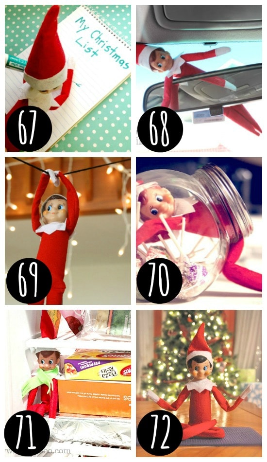 Creative Elf on the Shelf Ideas