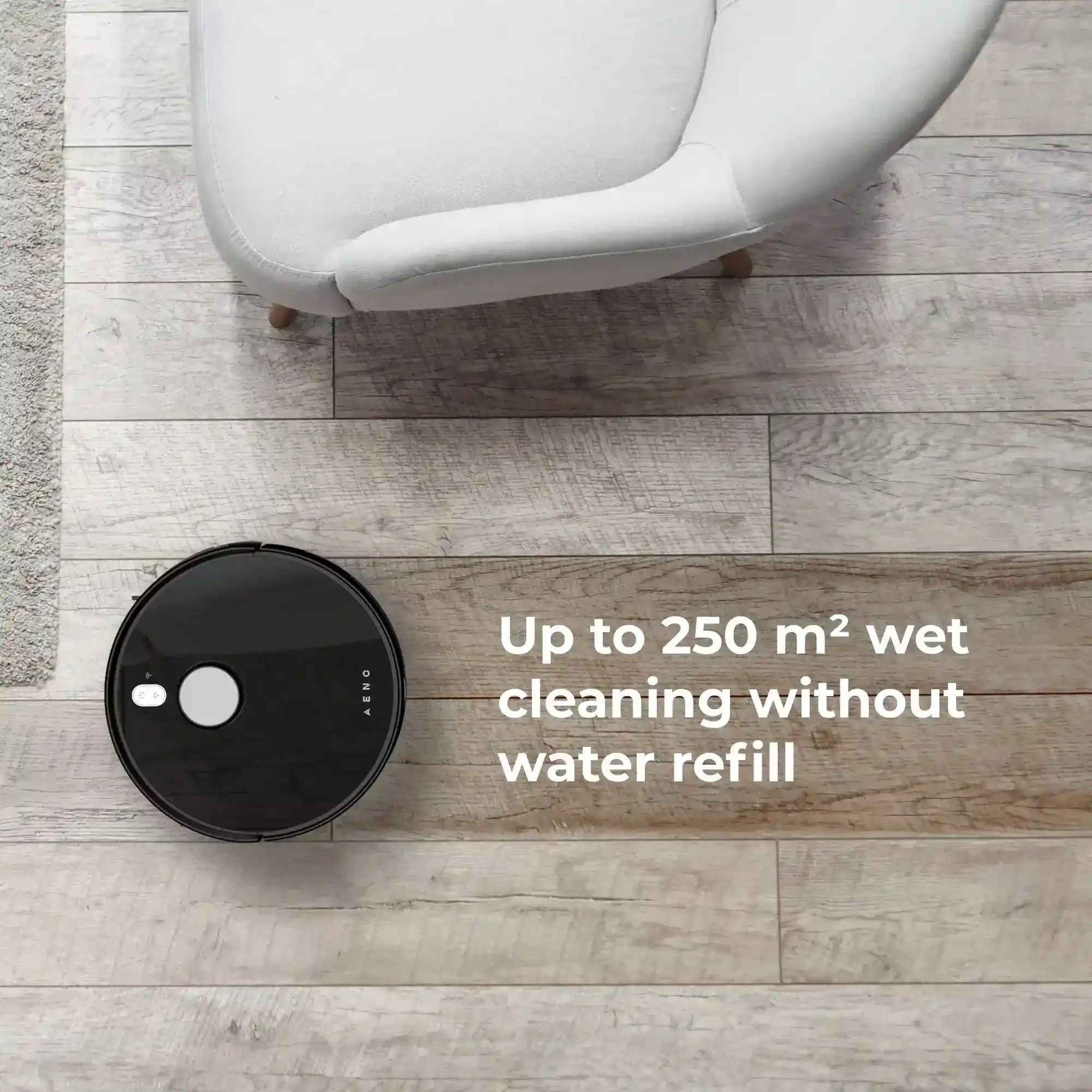 Robotic Vacuum Cleaner AENO RC1S Black buy in Cyprus