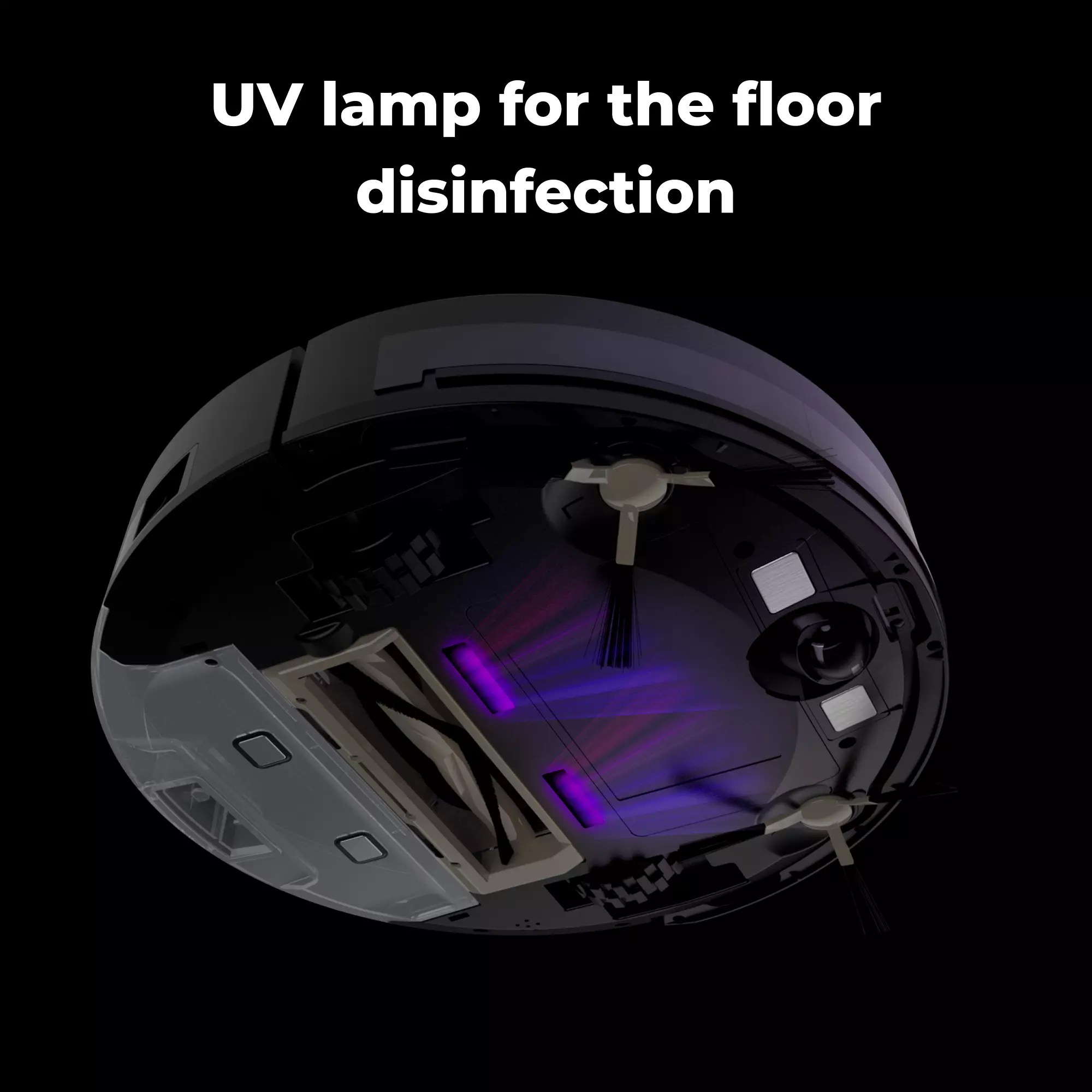 Robotic Vacuum Cleaner AENO RC1S Black buy in Cyprus