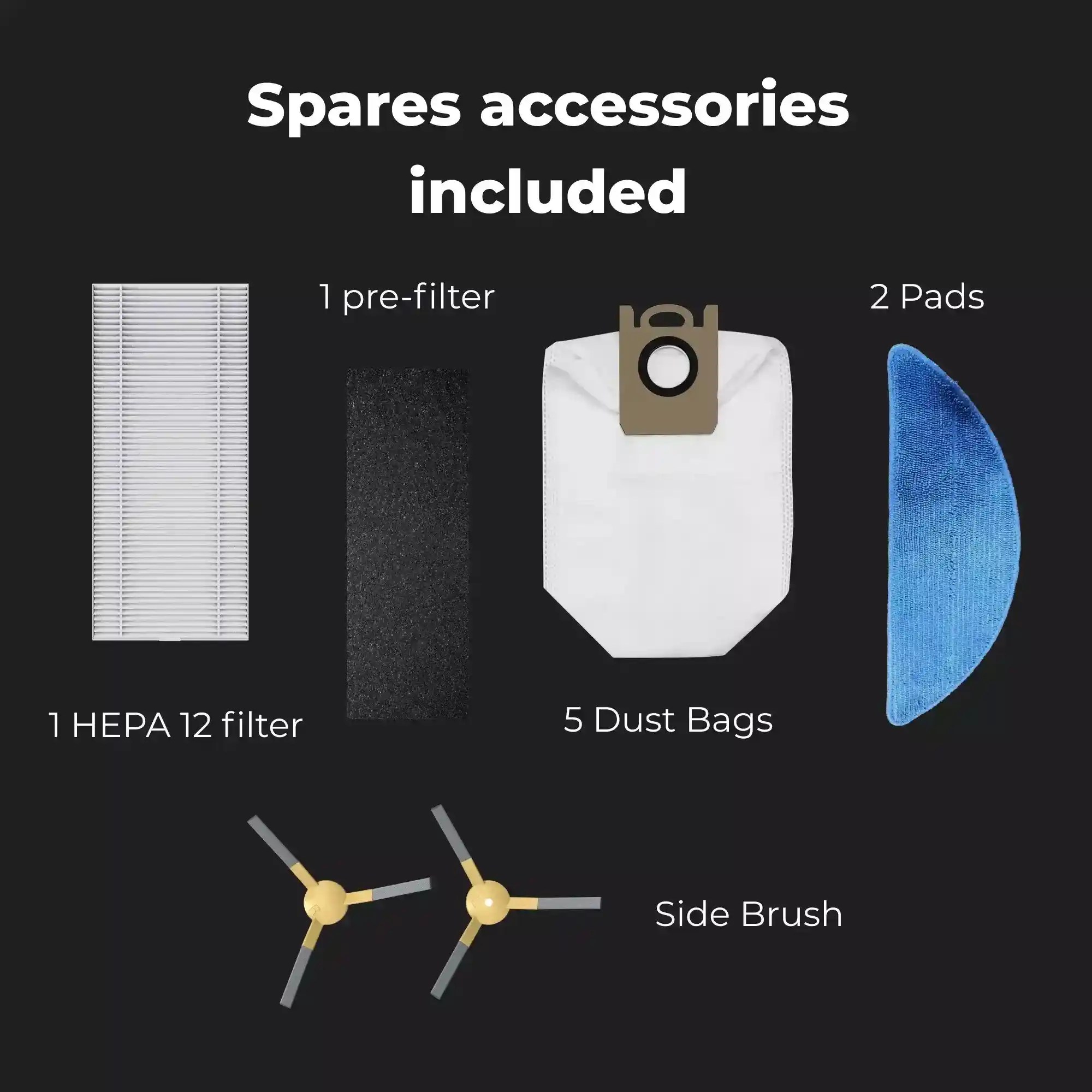 Robotic Vacuum Cleaner AENO RC1S Black buy in Cyprus