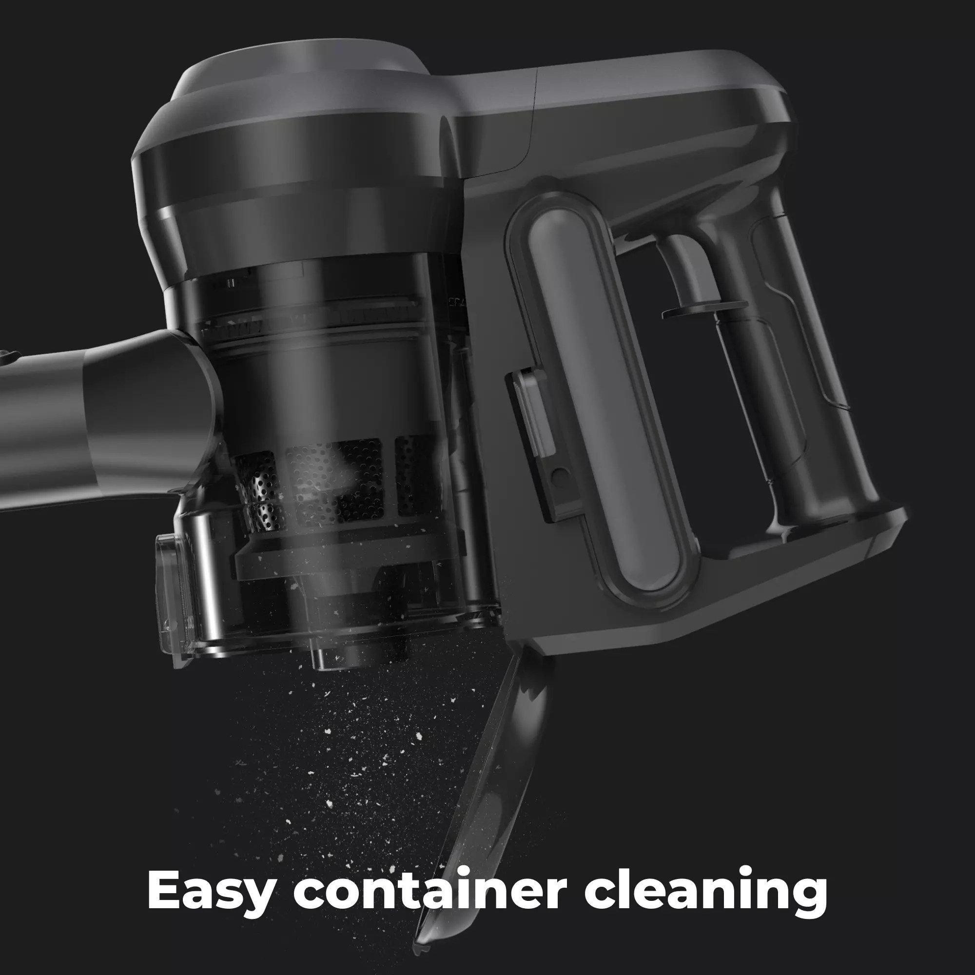 AENO Cordless vacuum cleaner SC1 electric turbo brush, LED lighted