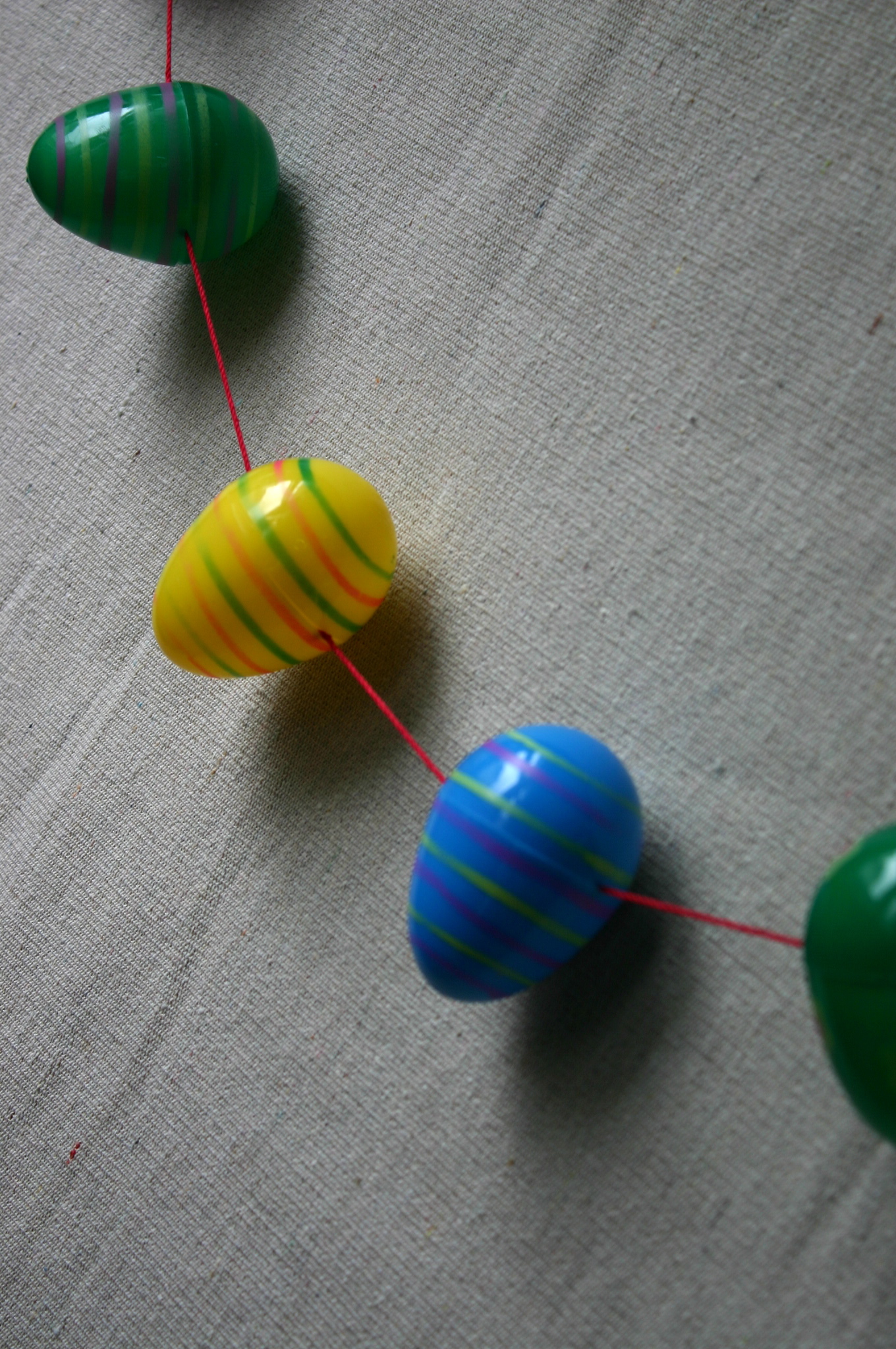 Plastic Egg Garland Family Chic