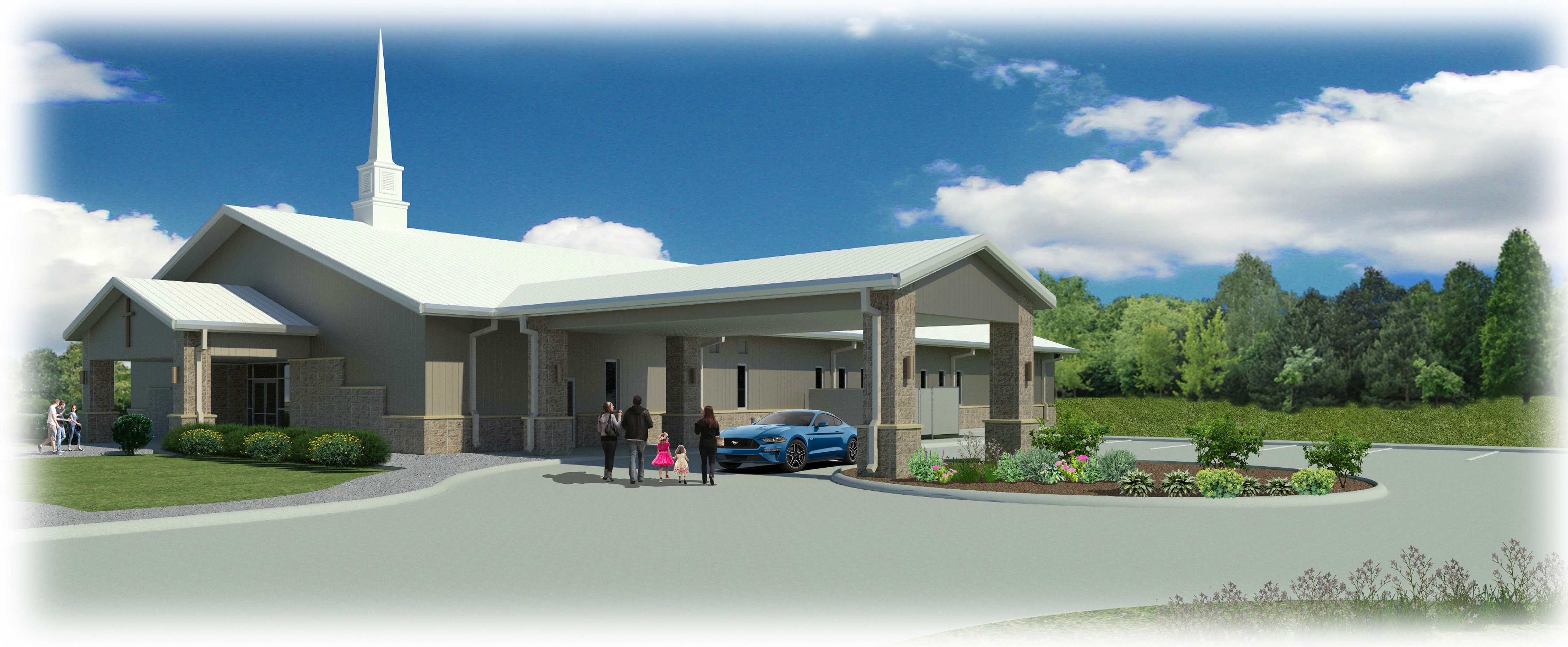 Pecan Baptist Church Callahan and Freeman Architects