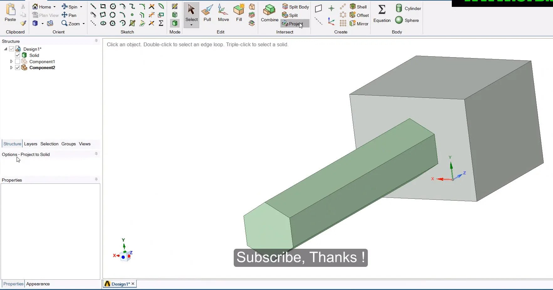 Ansys SpaceClaim Project Tutorial CFD.NINJA