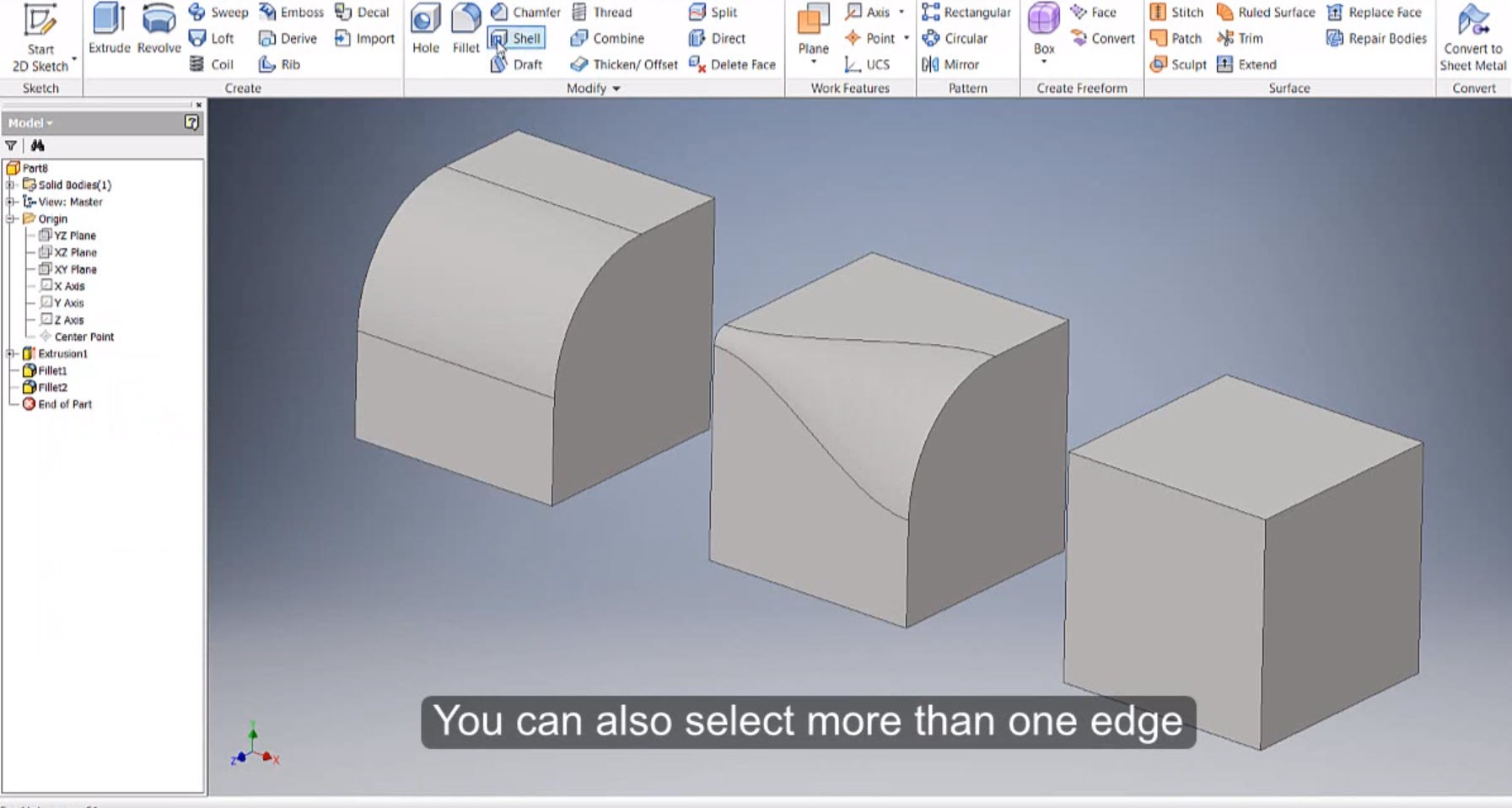 Autodesk Inventor Chamfer & Filled CFD.NINJA