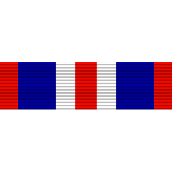 7 STRIPE RIBBON BAR Red, Blue, White, Yellow Colors CFETagman