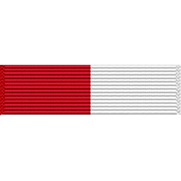 2 STRIPE RIBBON BAR Red / White CFETagman