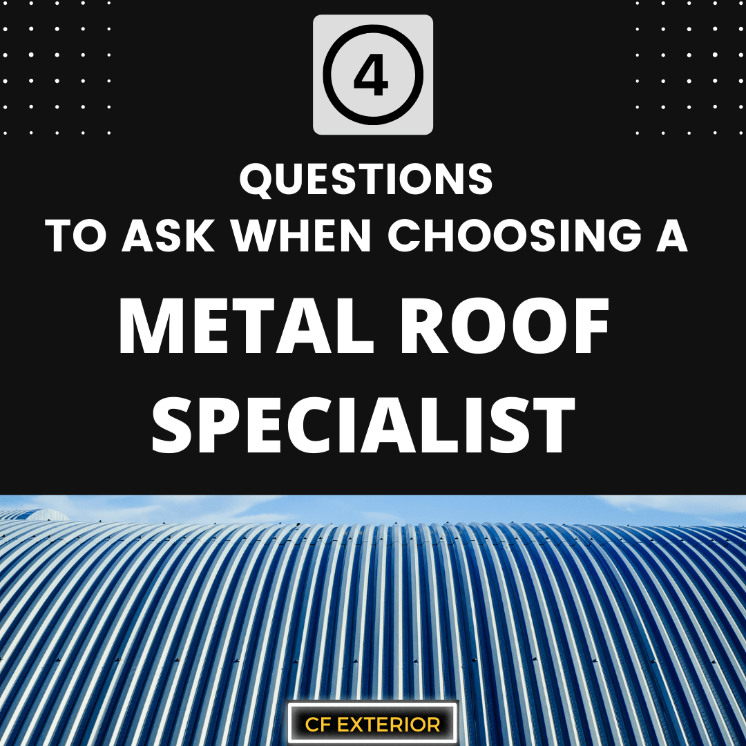 Choosing a Metal Roofing Specialist Central Florida Exterior Inc.