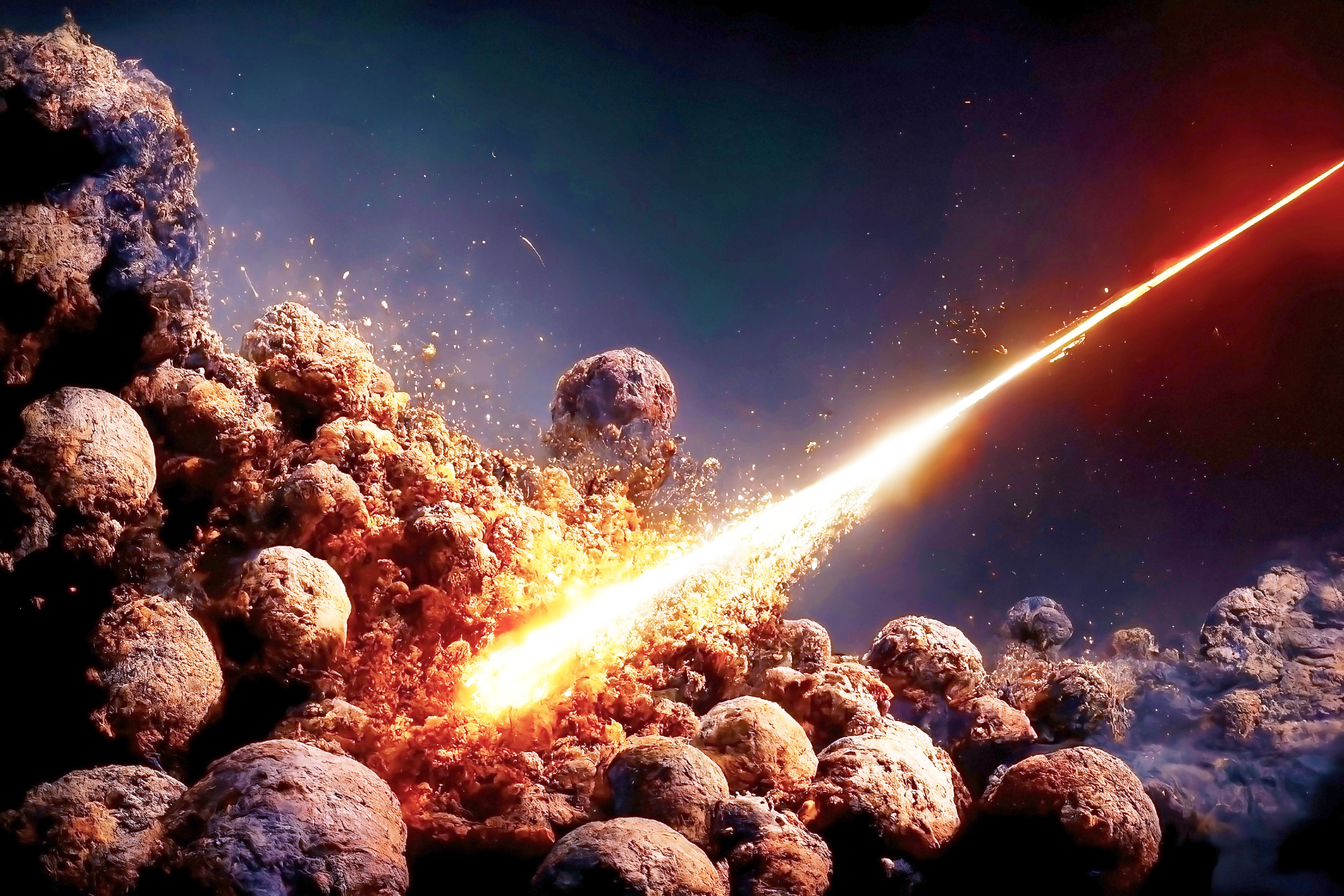 Cryovolcanic Comet Approaching Earth Spectacular Celestial Event