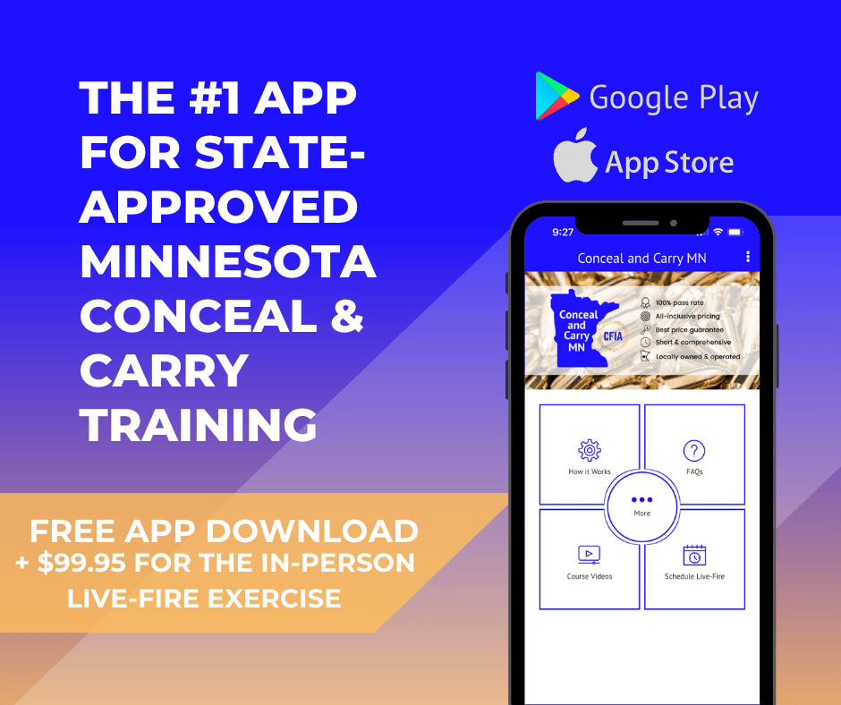 Conceal and Carry MN State Certified Permit to Carry Training