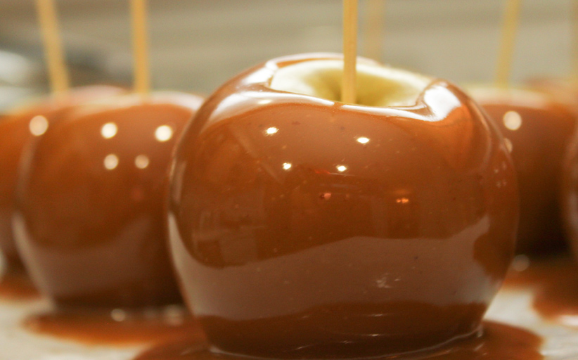 Caramel apples from Rocky Mountain Chocolate Factory CFIG Canadian