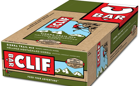 CLIF Bar brand Sierra Trail Mix Energy Bar recalled CFIG Canadian