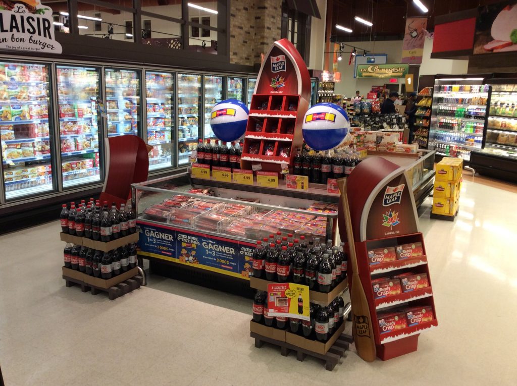 Featured Displays Master Merchandiser CFIG Canadian Federation