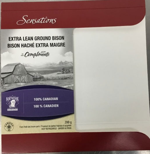 Food Recall Warning Ground bison products recalled due to E. coli