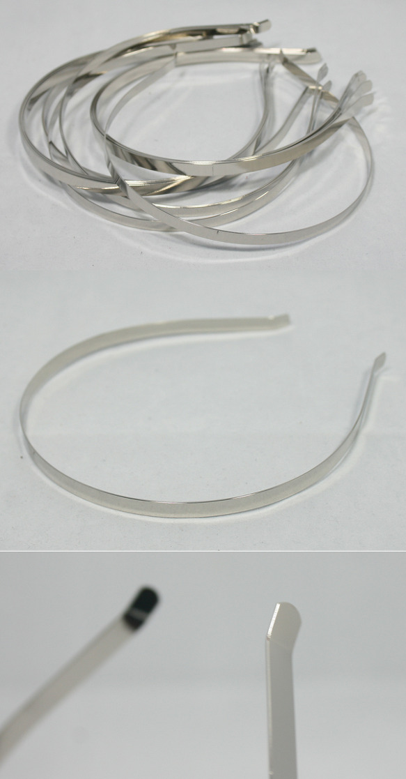 Wholesale LOT METAL HEADBAND 7mm HAIR BAND ACCESSORIES DIY CRAFTS LOT