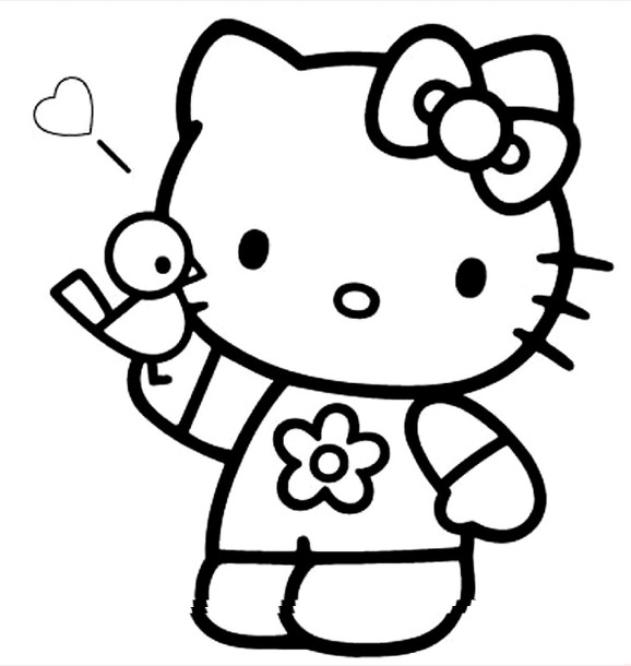 순복음천안교회 색칠공부 헬로 키티 색칠공부 Daum 카페