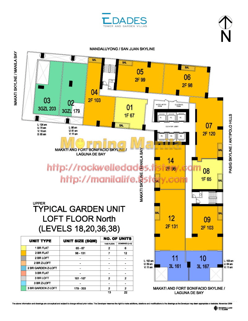 Floor Plan Manila Condo For Sale Makati Rockwell Edades Tower And