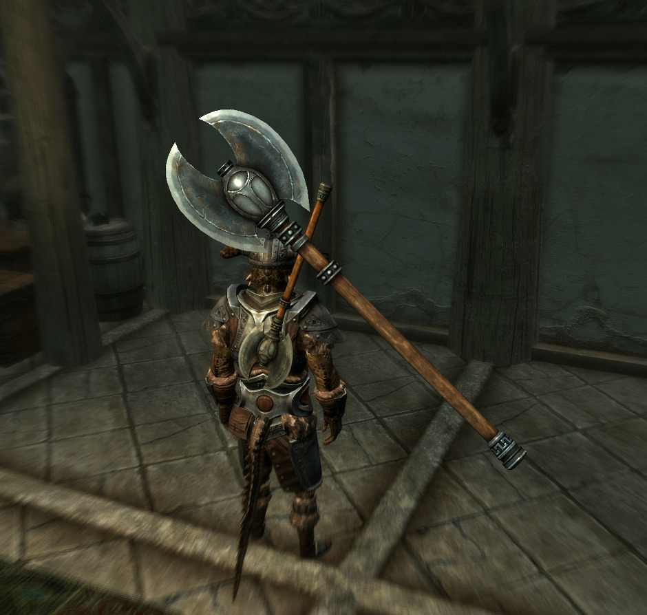 [SKYRIM/스카이림] Ogre Killer (TwoHanded Axe) 스카이림 동료모드 공방 블로그