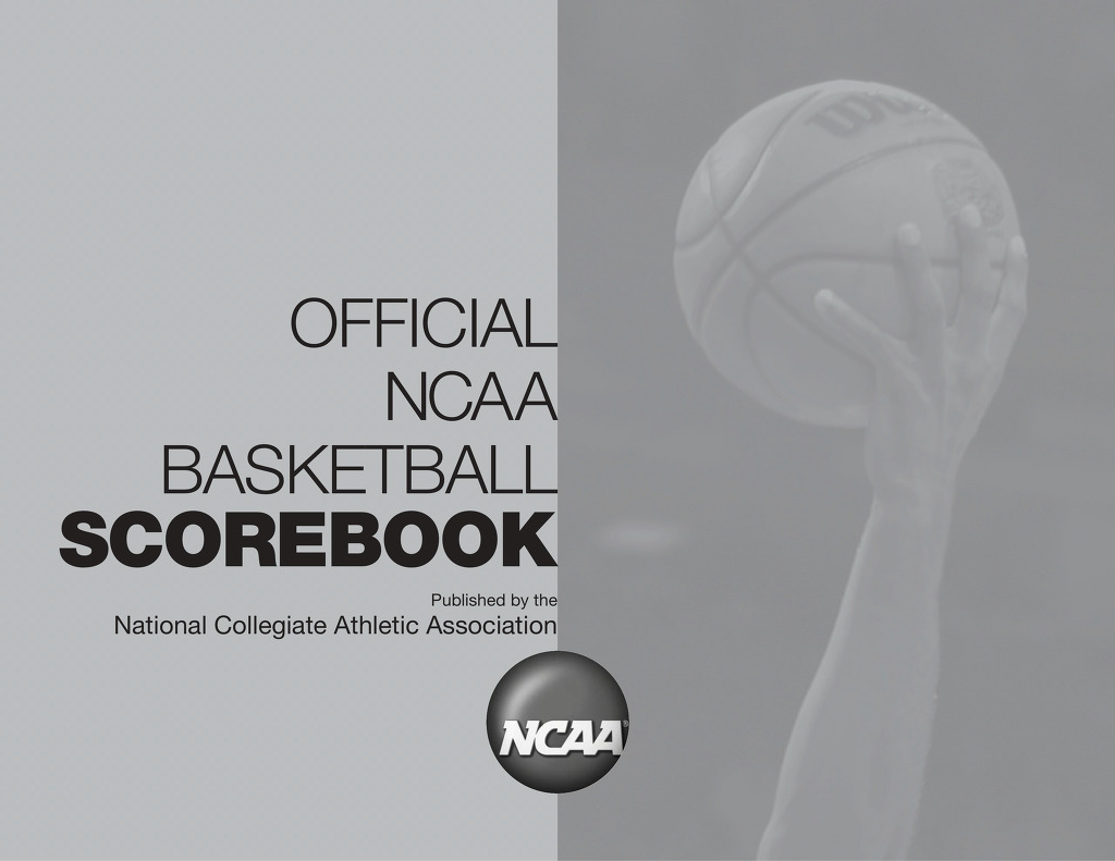 The Official NCAA Basketball Scorebook (Image)